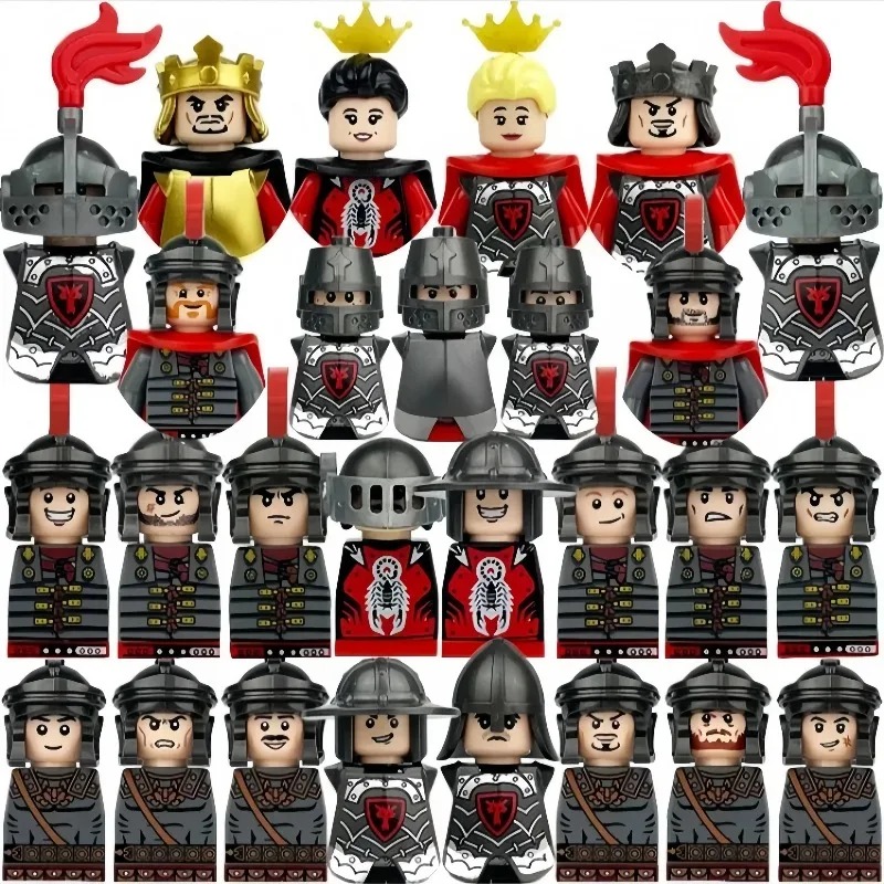 Lego Set Technic - Middle Ages Europe Medieval Roman Warriors