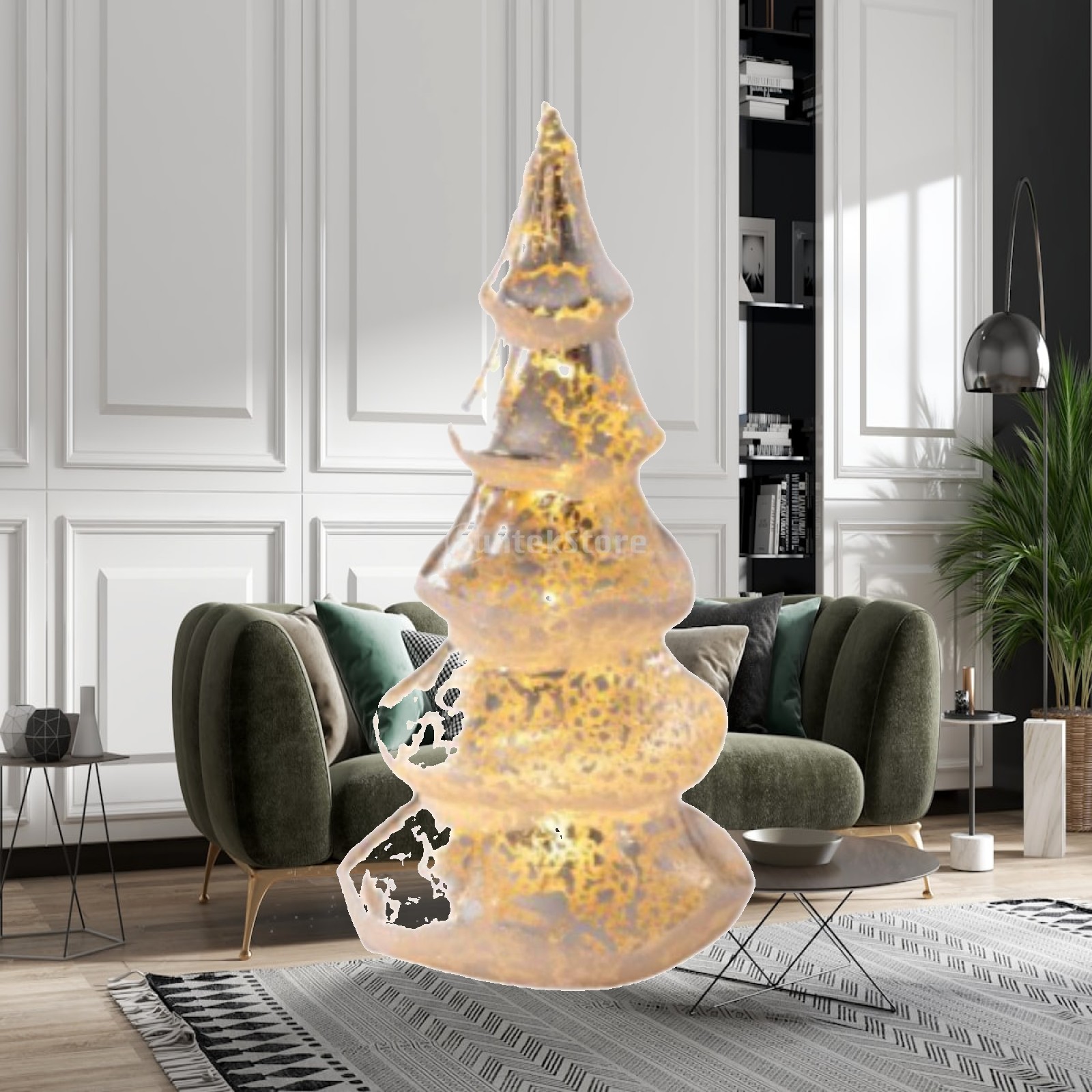 Artificial Christmas Tree Glas - Christmas Tree Artificial recension och pris