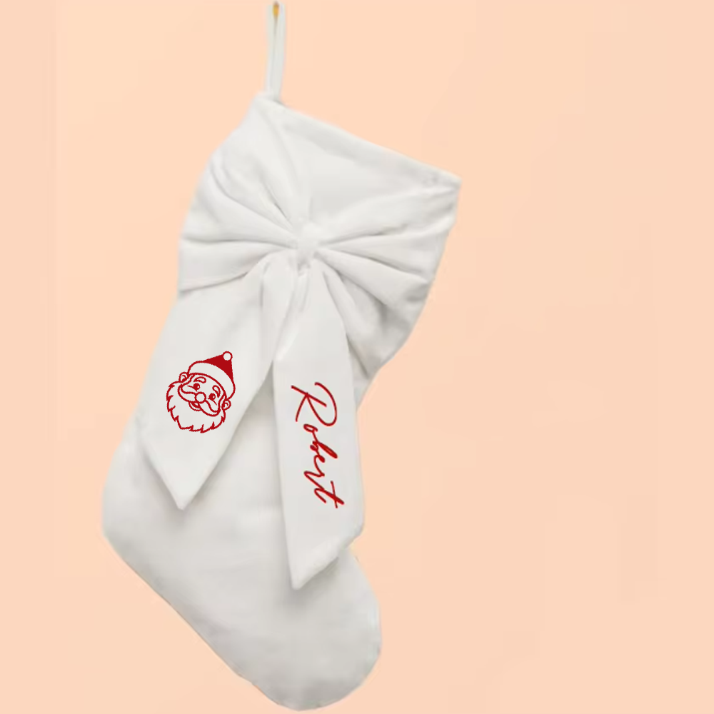 Personalized Velvet Christmas  - Christmas Stocking Hanging recension och pris
