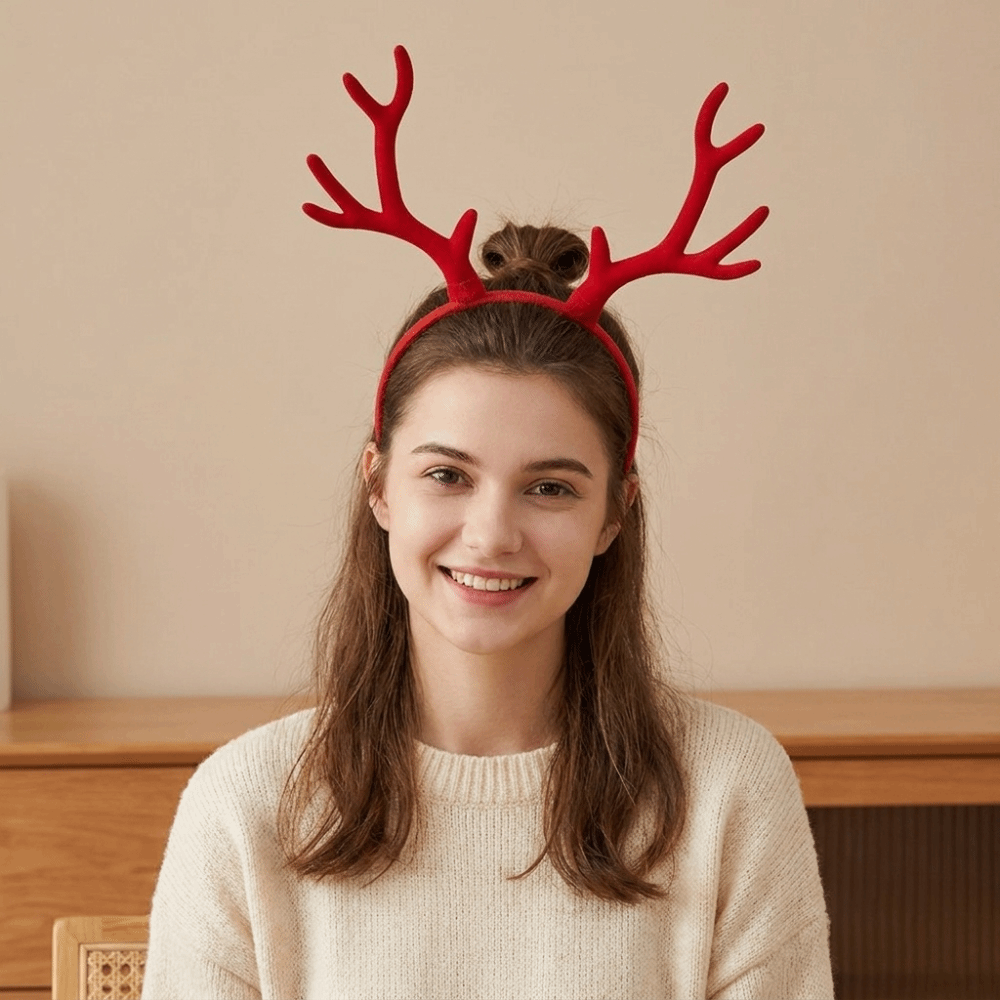 Lightweight Deer Antler Headba - Reindeer Antlers Headband recension och pris