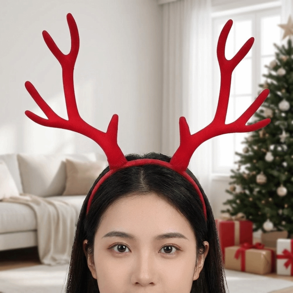 Lightweight Deer Antler Headba - Reindeer Antlers Headband recension och pris