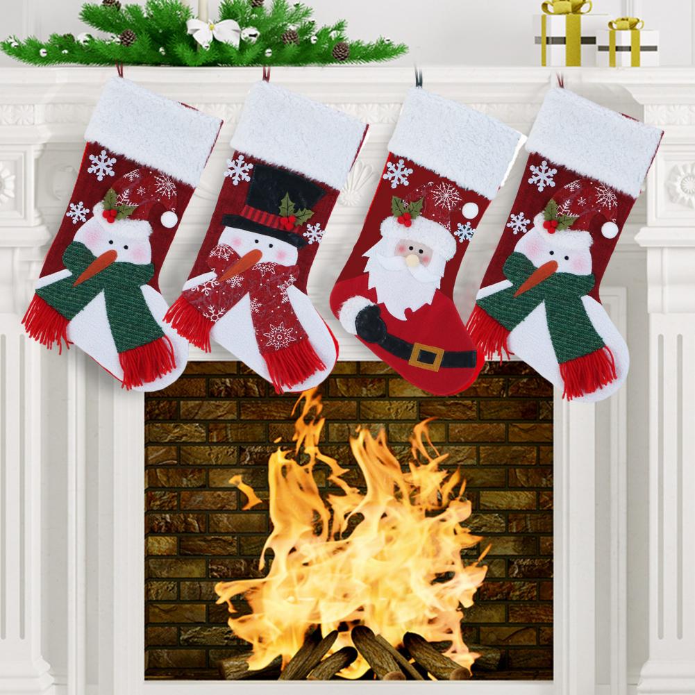 Christmas Stocking Set Polyest - Christmas Stocking Hanging recension och pris