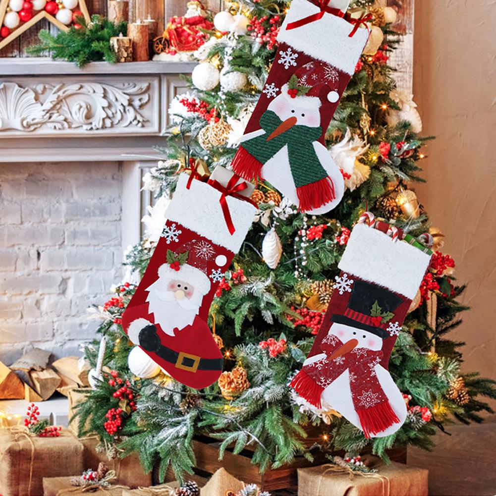 Christmas Stocking Set Polyest - Christmas Stocking Hanging recension och pris