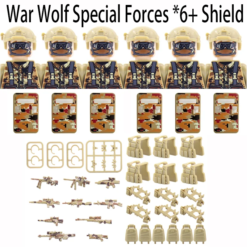 Special Forces SWAT Soldiers P - Lego Set Technic recension och pris