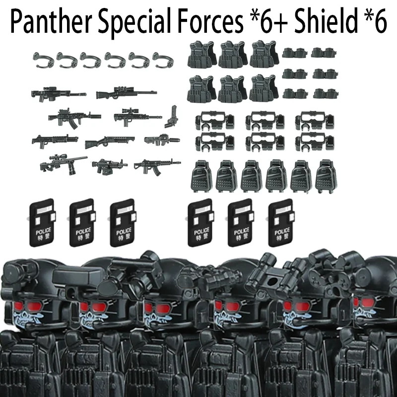 Special Forces SWAT Soldiers P - Lego Set Technic recension och pris