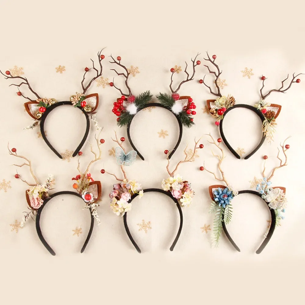 Reindeer Antler Christmas Head - Reindeer Antlers Headband recension och pris