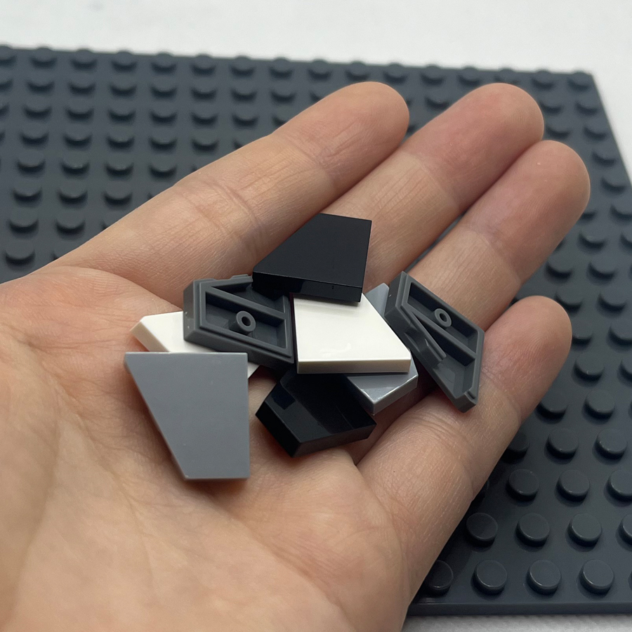 Tile Wedge Plate 2x2 (27°) Rig - Lego Set City recension och pris