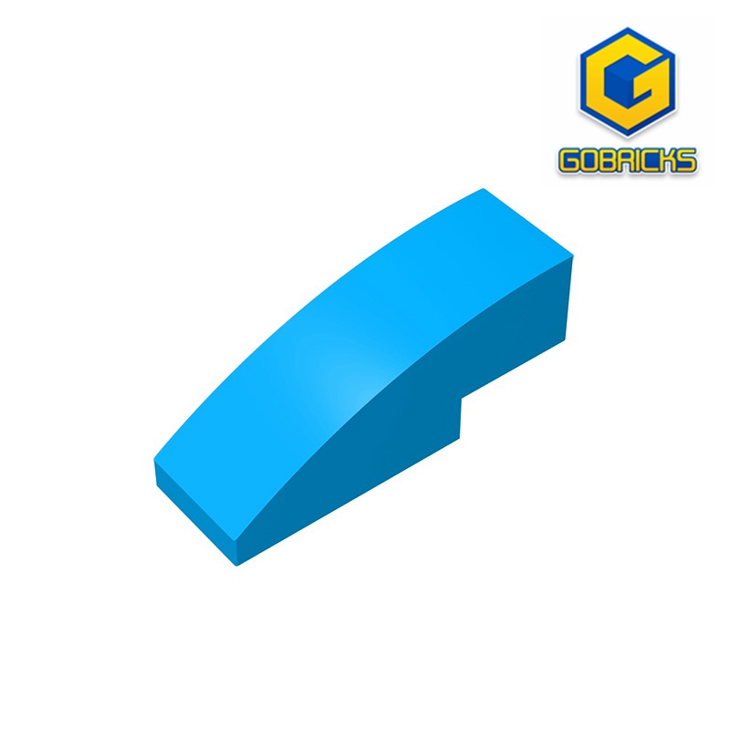 Gobricks 50950 10PCS Curved Br - Lego Set City recension och pris