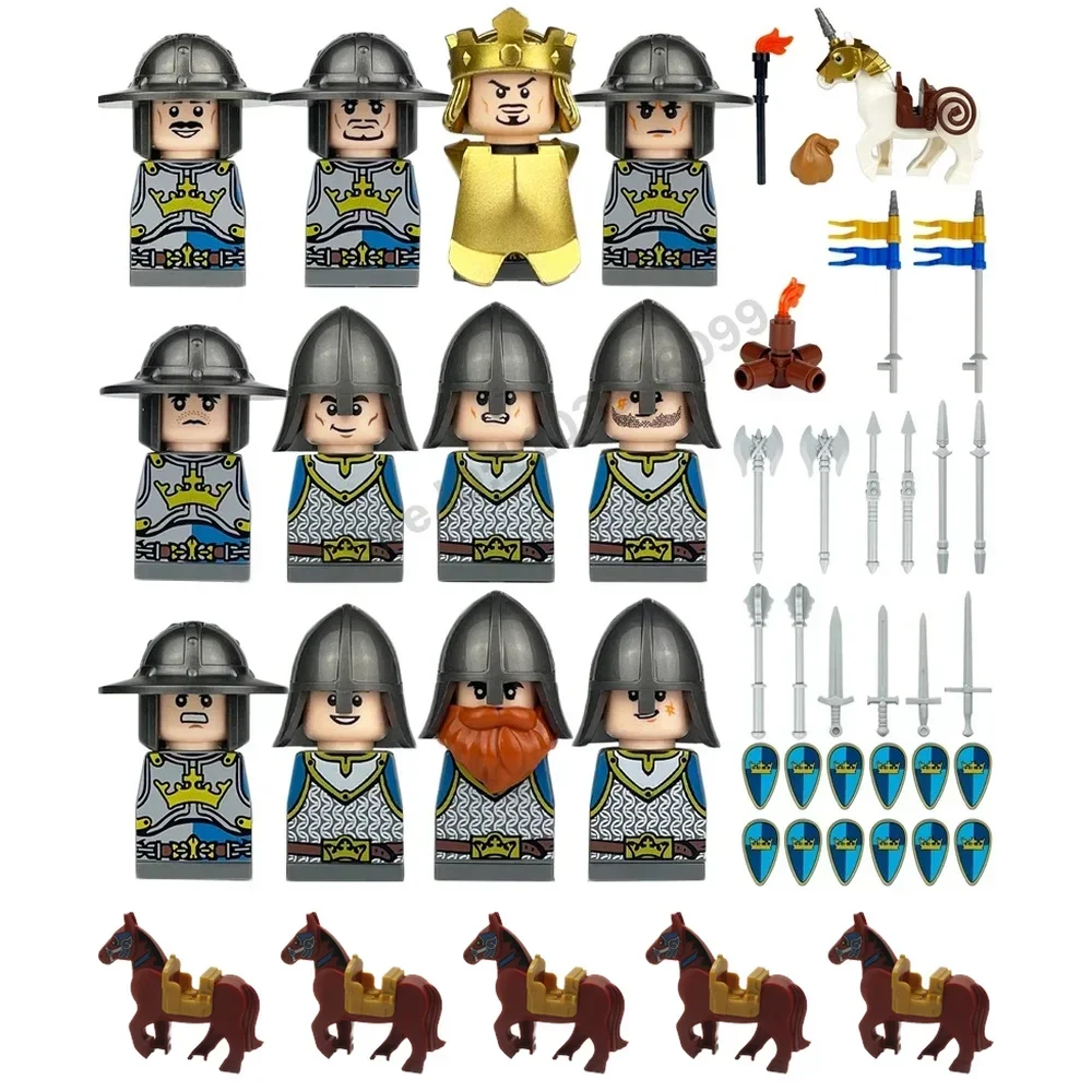 Medieval Europe Nations Soldie - Lego Set Technic recension och pris