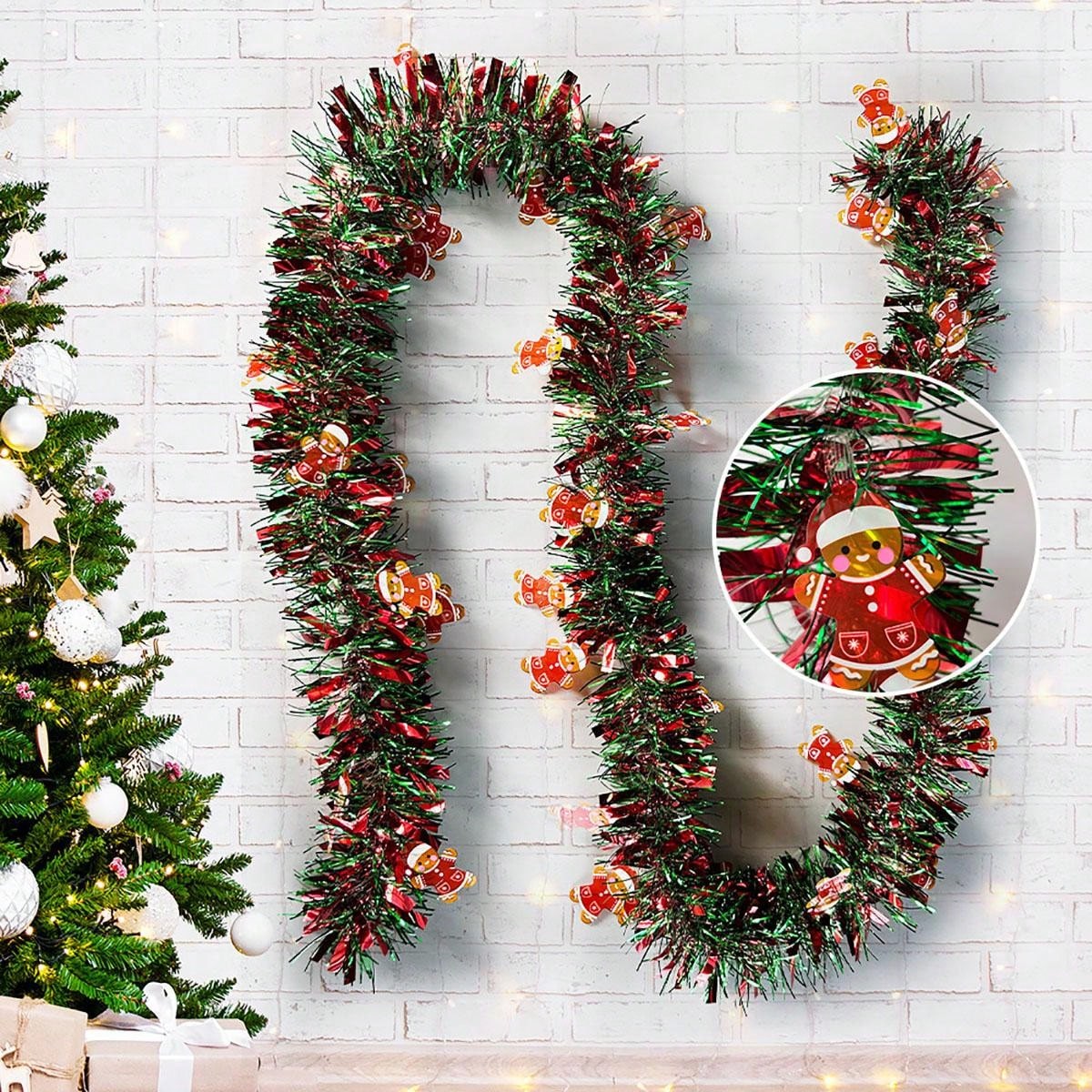 Christmas Garland Decorations  - Tinsel Garland Decoration recension och pris