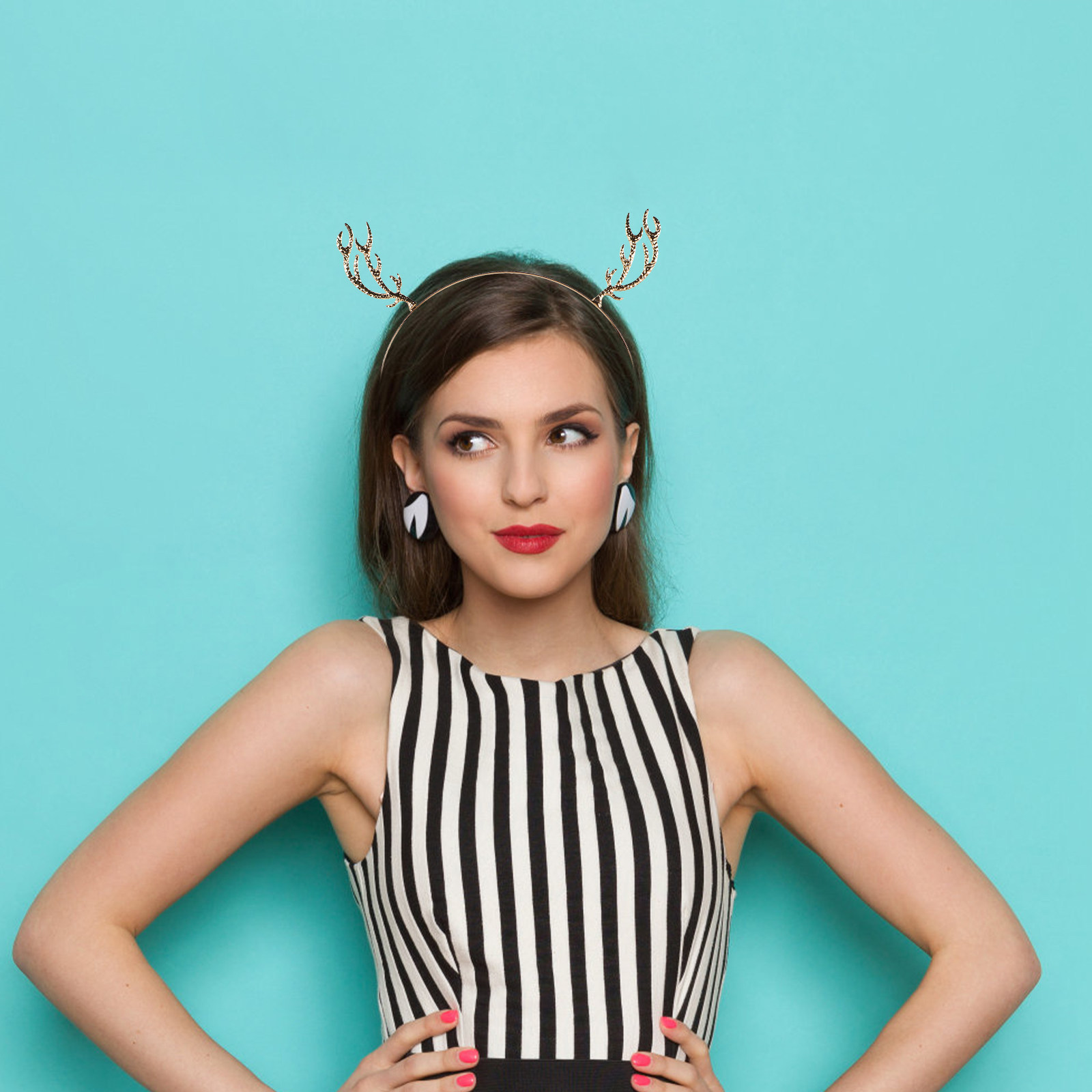 Christmas Costume Headband Rei - Reindeer Antlers Headband recension och pris
