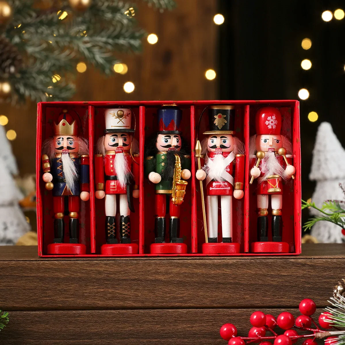 Painted Soldier Holiday Portab - Nutcracker Figurine recension och pris