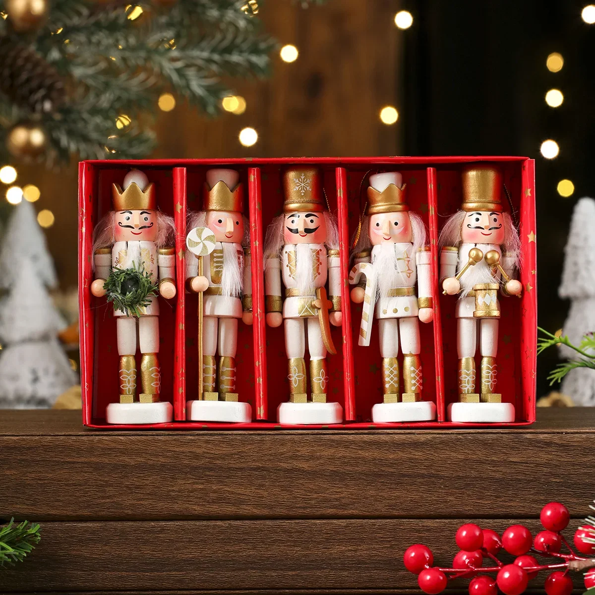 Painted Soldier Holiday Portab - Nutcracker Figurine recension och pris